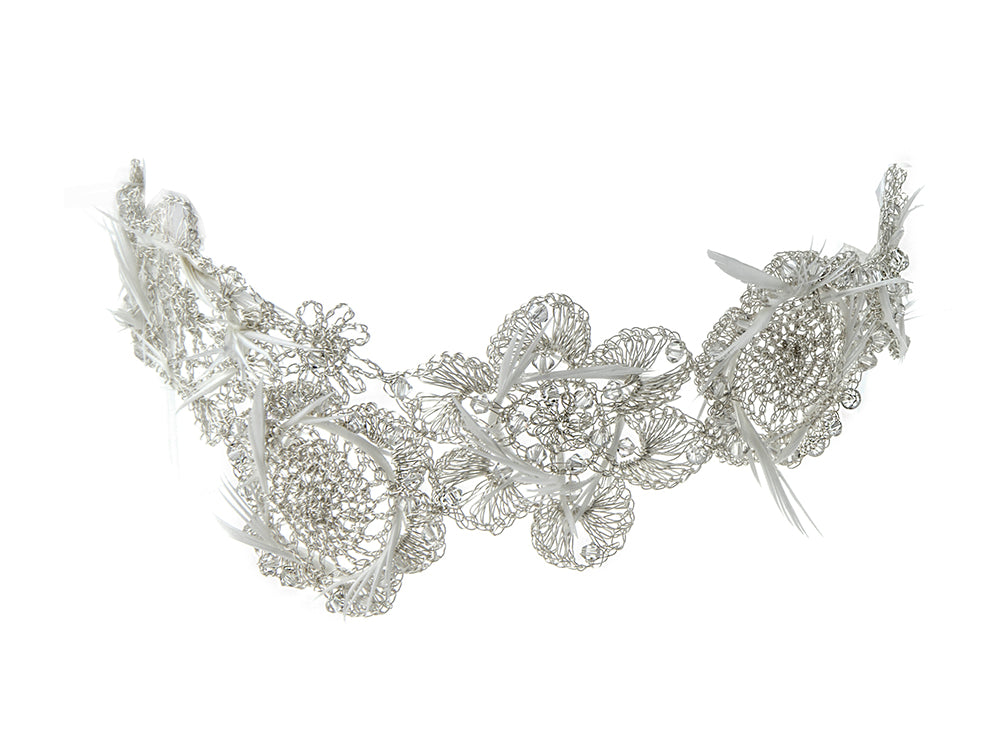 Lace Camelia Headband