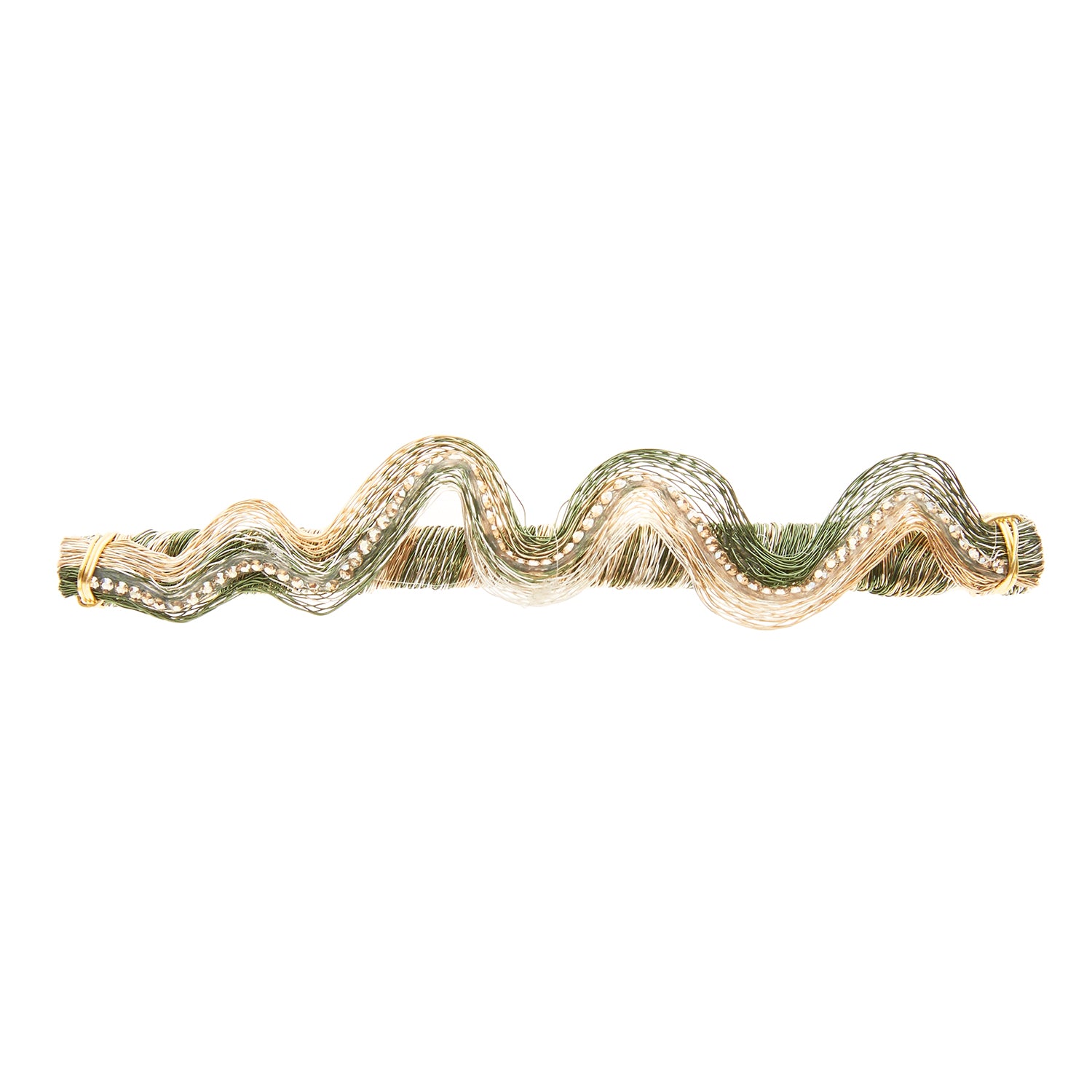 Mesh Diamond Wave Small Clip