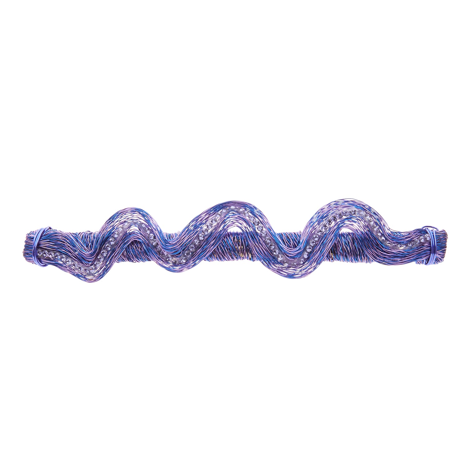 Mesh Diamond Wave Small Clip