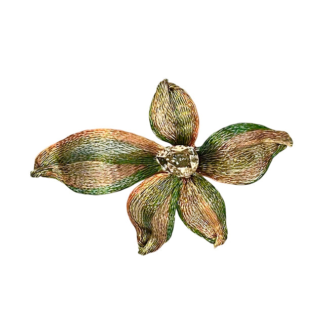 Exotic Flower Clip-on