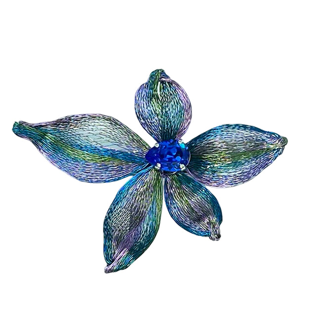 Exotic Flower Clip-on