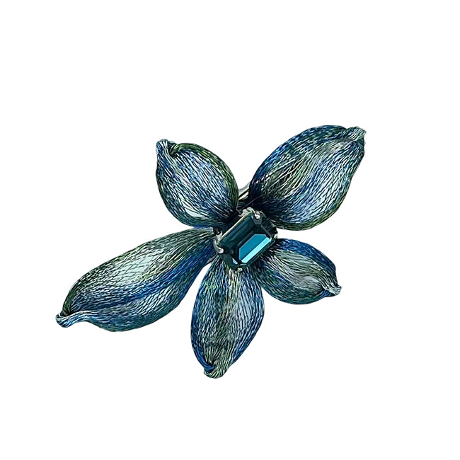 Exotic Flower Clip-on