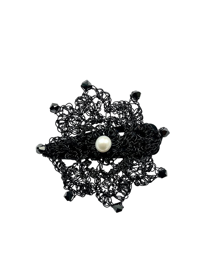 Lace Petite Flower Click-Clack