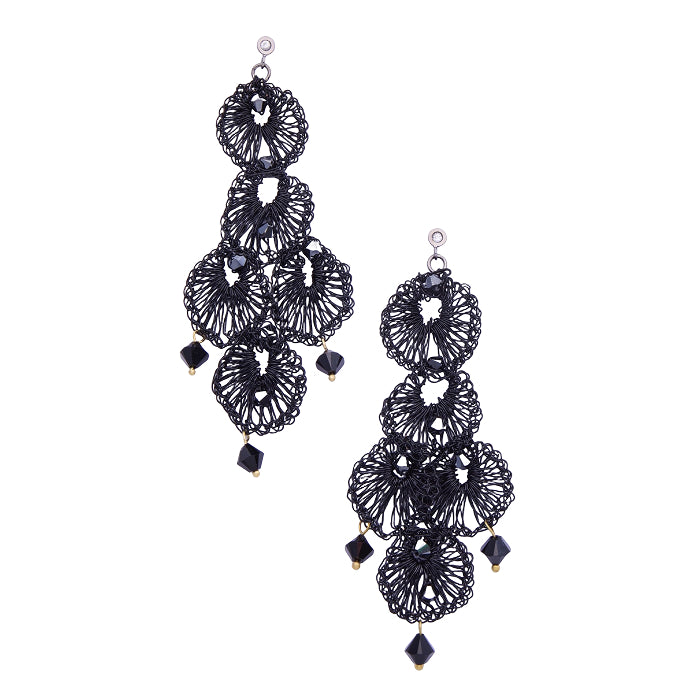Lace Chandelier Earrings