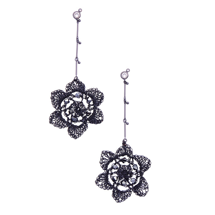 Lace Starlet Drop Earrings