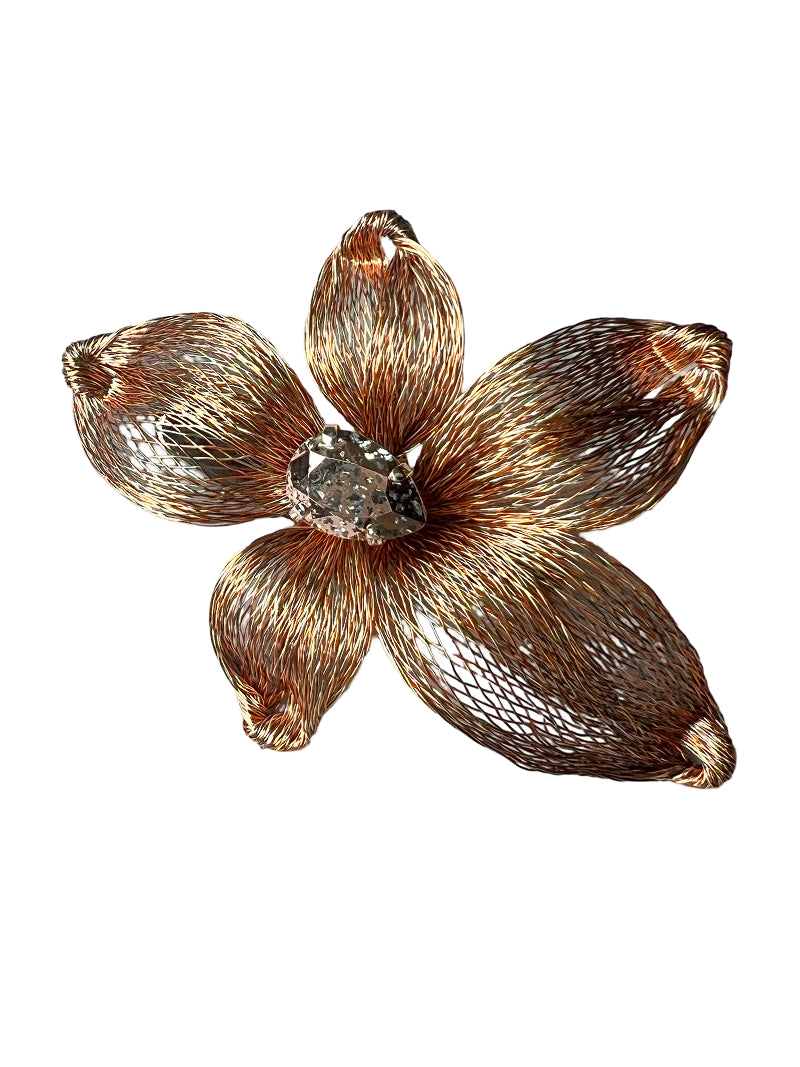 Exotic Flower Clip-on