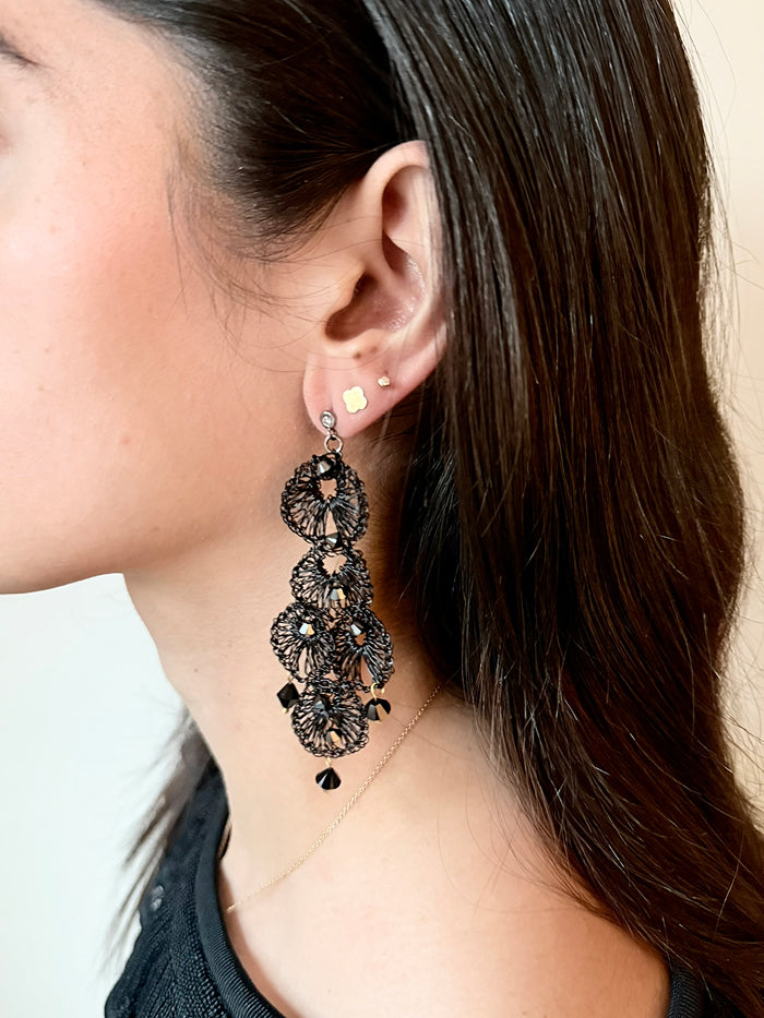 Lace Chandelier Earrings