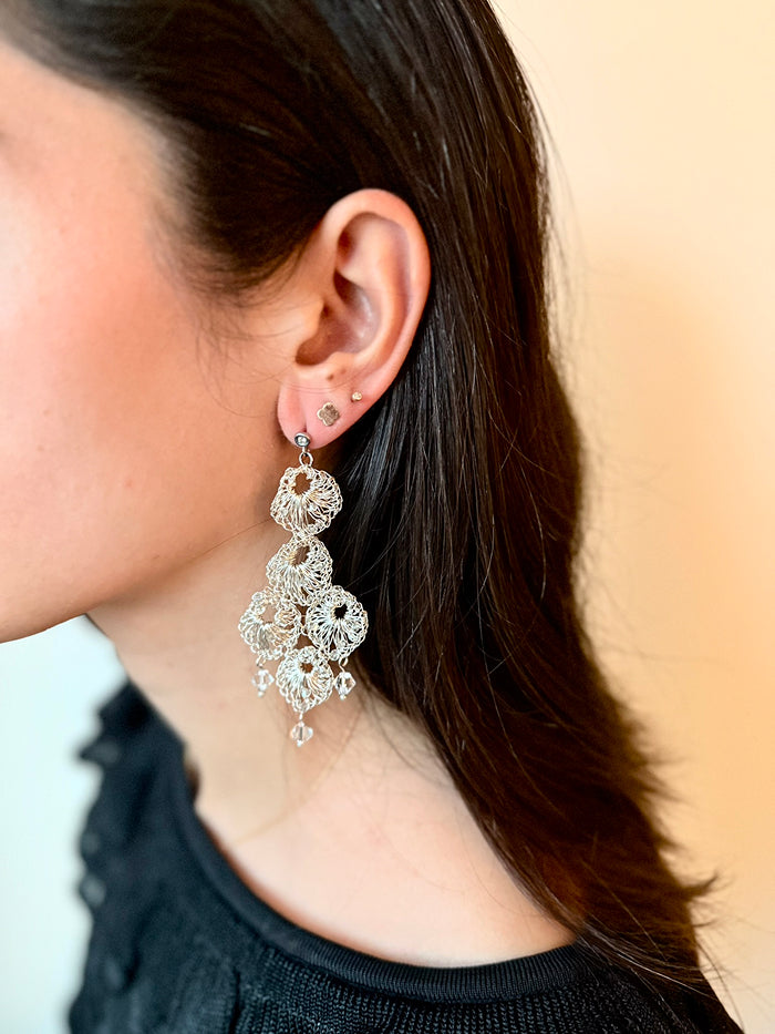 Lace Chandelier Earrings