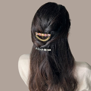 Esmee Diamante Barrette