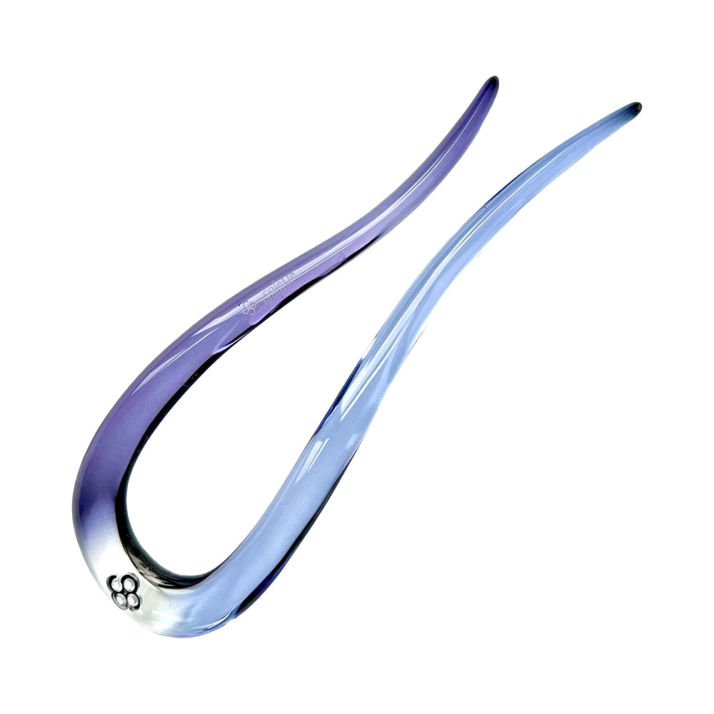 Lucite Serpent Hairpin