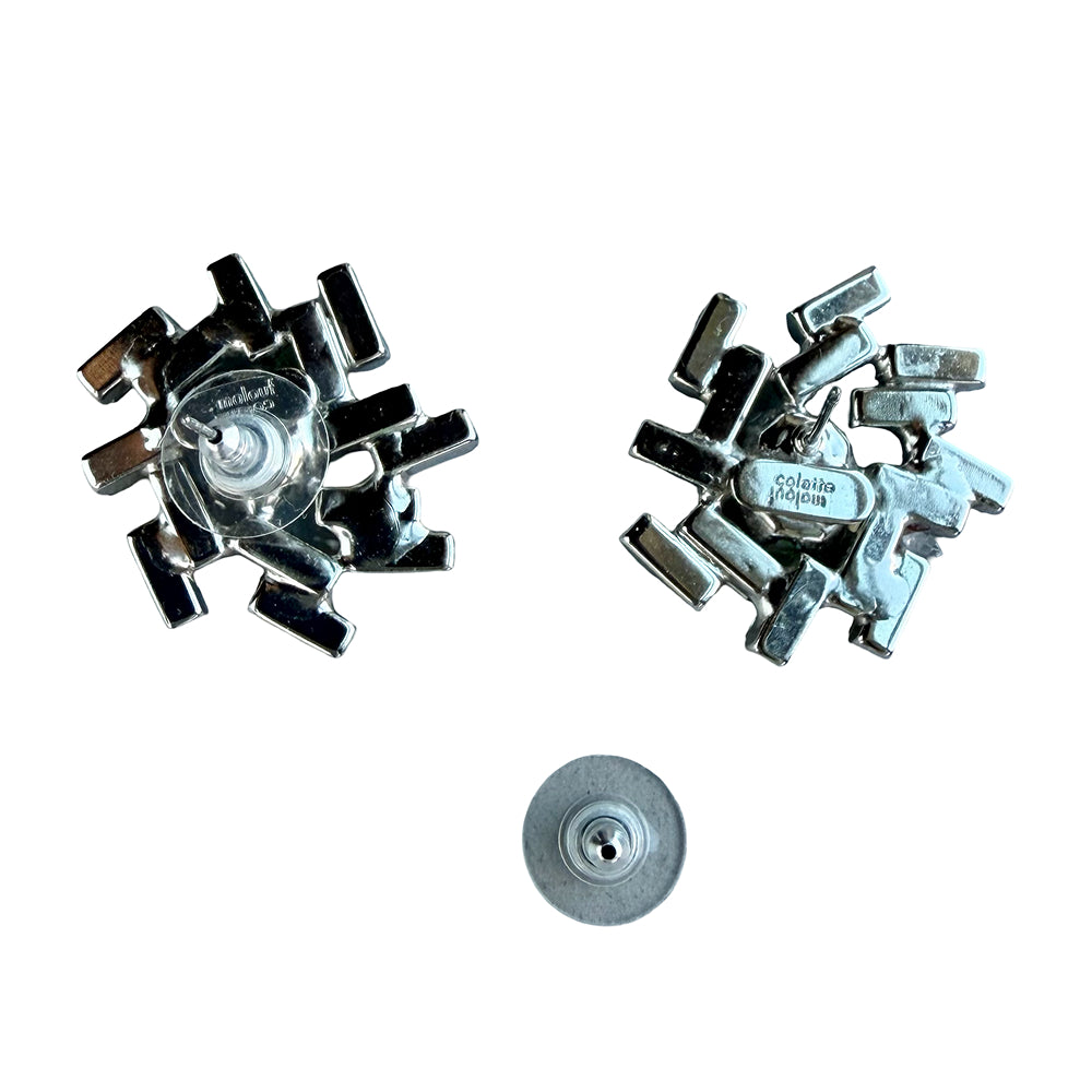 Cyclone Stud Earrings