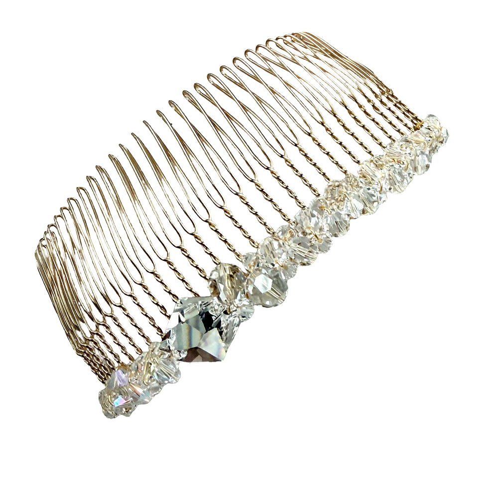 Ombre Crystal Large Comb