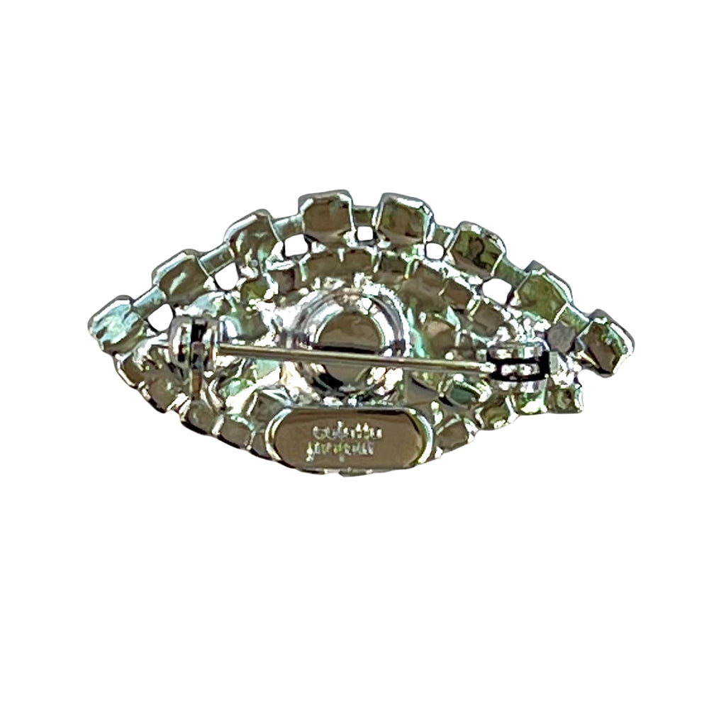 Diamante Eye Brooch/Pin