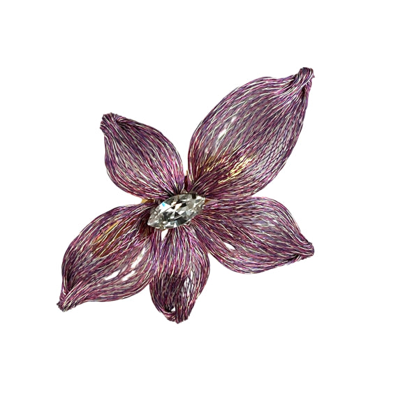 Mesh Blossom Beak Clip