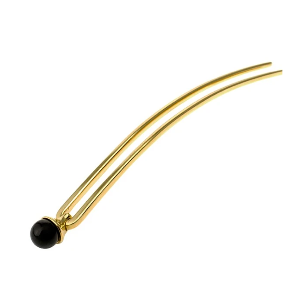コレットマルーフ　パールヘアピン　オイル Freshwater Pearl Hairpin