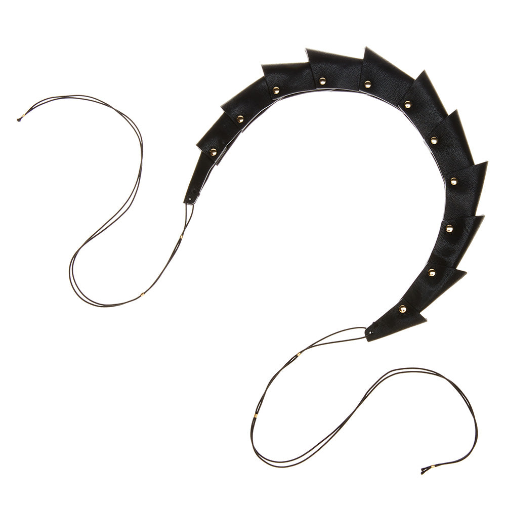 COLETTE MALOUF Soho NYC Designer Leather HEADBAND s-l500.jpg main image 2
