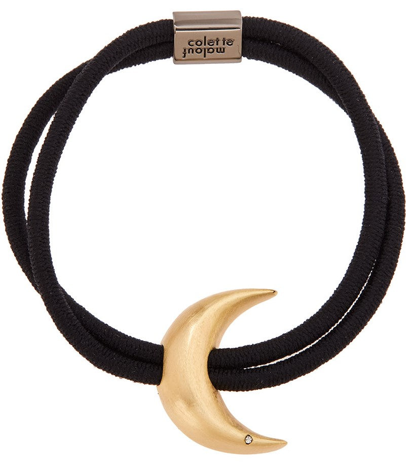 Metal Crescent Pony – Colette Malouf