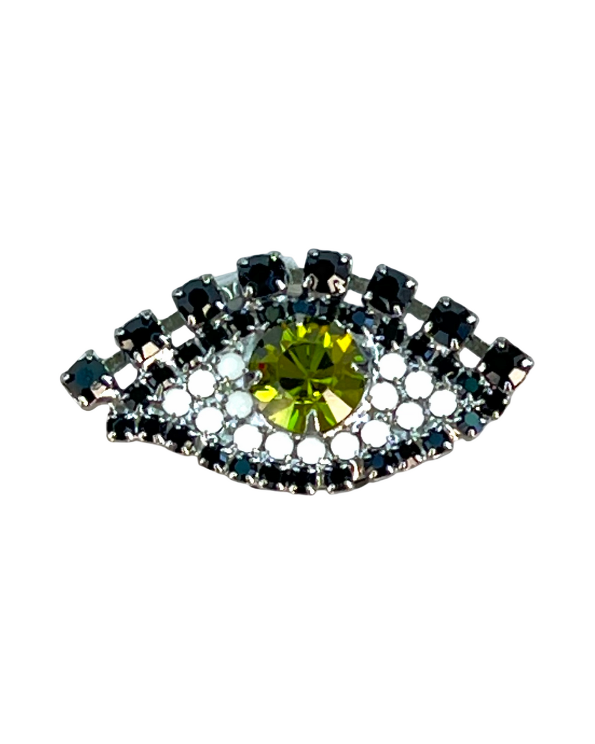 Diamante Eye Brooch/Pin