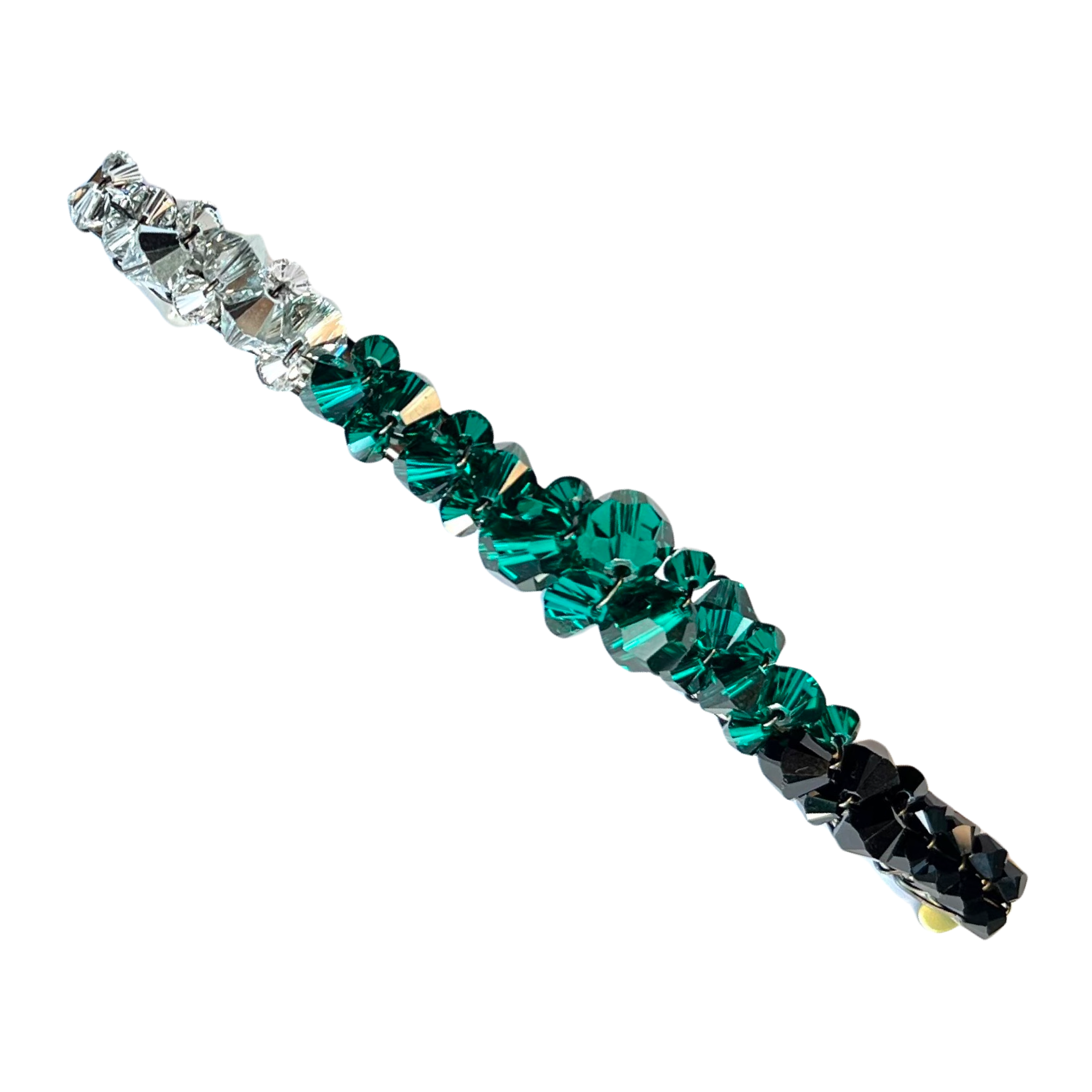 Ombre Crystal Large Barrette