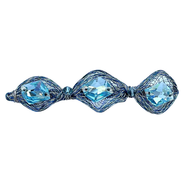 Mesh Diamond Barrette