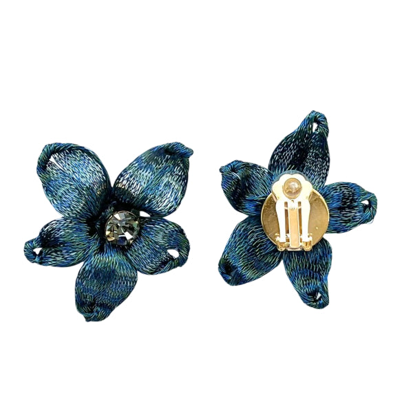 Mesh Forget-Me-Not Earrings