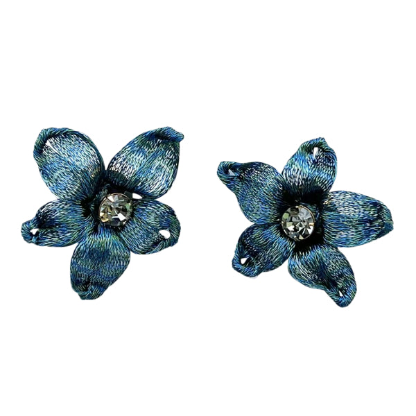 Mesh Forget-Me-Not Earrings