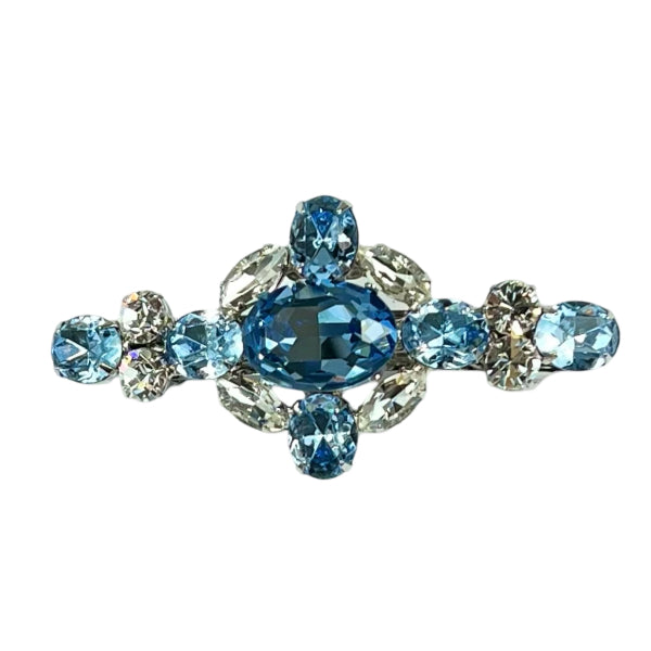 Crystal Cross Barrette