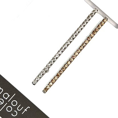 Diamanté Bobby Pin Pair