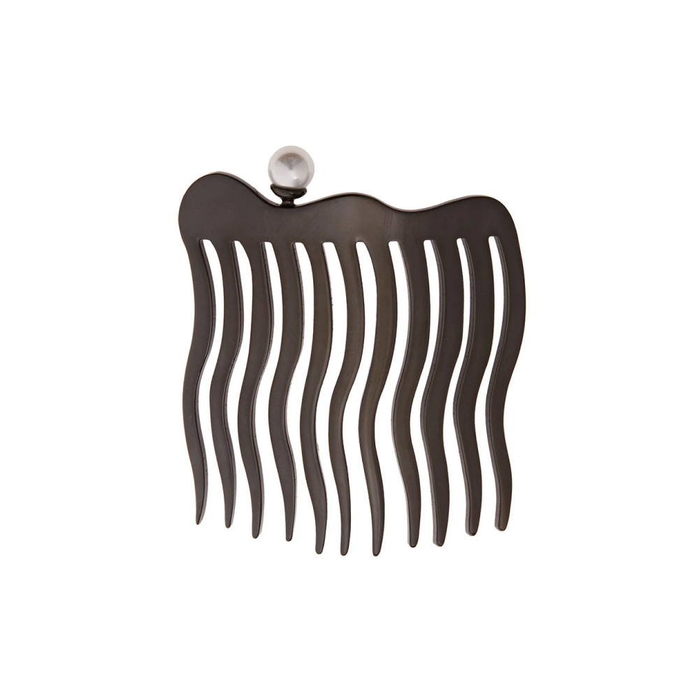 Pearl Wave Mini Comb