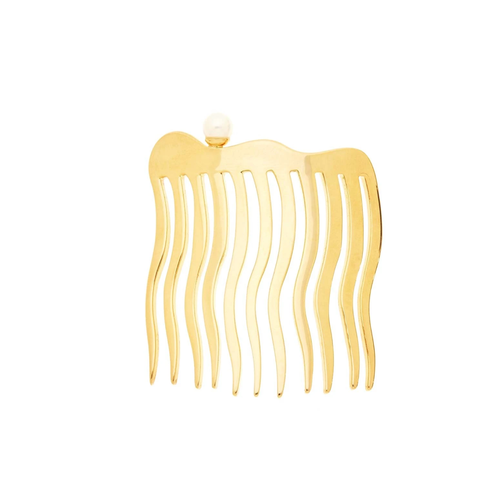 Pearl Wave Mini Comb