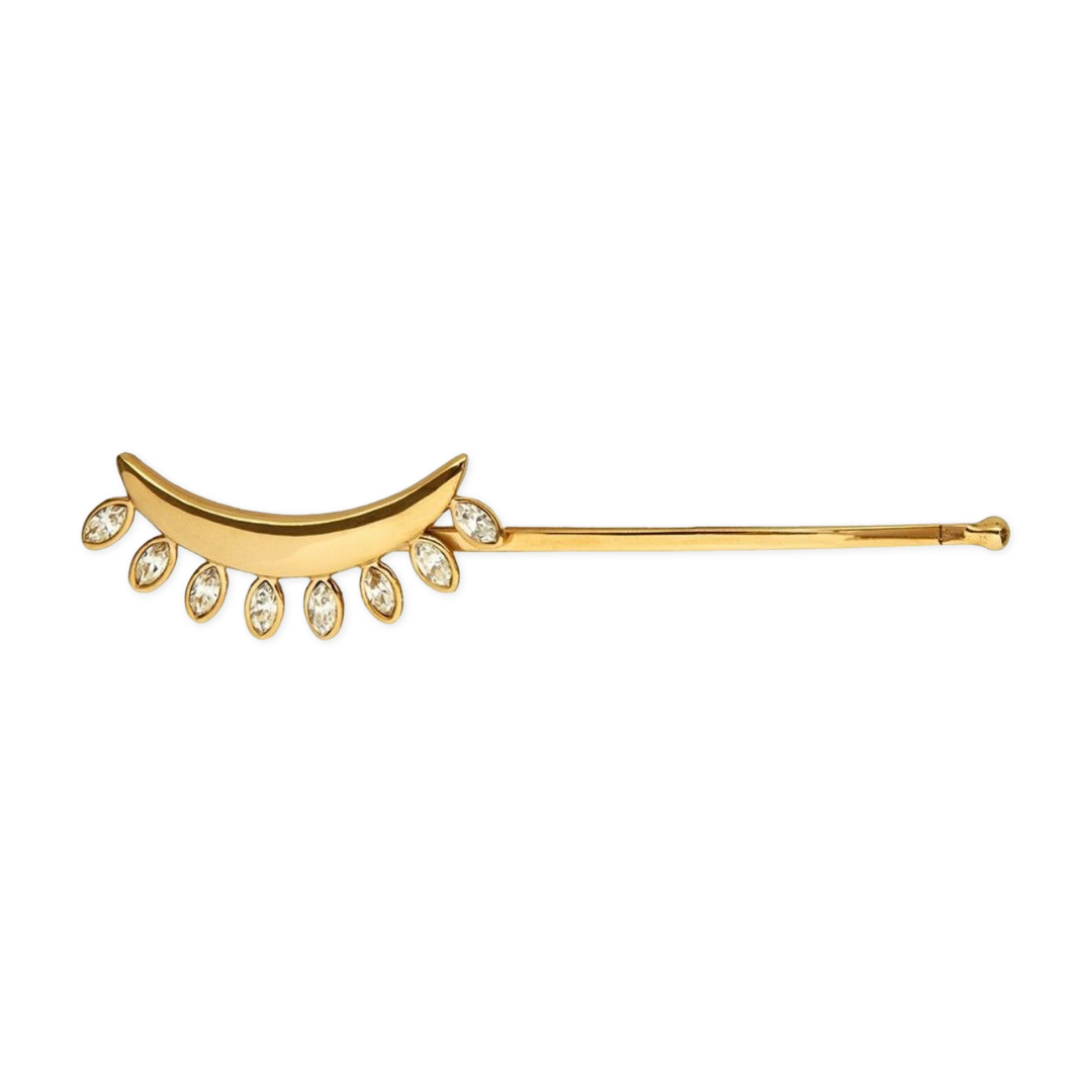 Metal Wink Bobby Pin